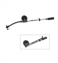 Hinchador Horquilla Suspension XLC PU-H0 Highairpro Manometro Racor Plata/Negro