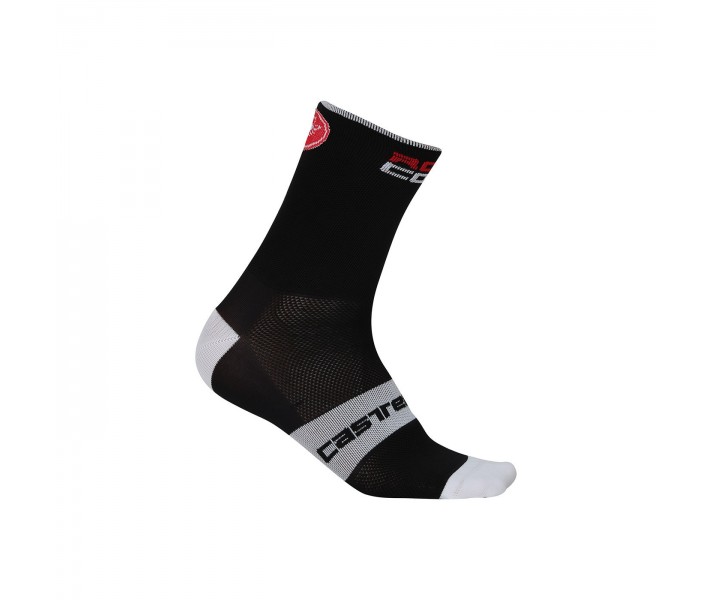 Calcetines Castelli ROSSO CORSA 6 cm negro