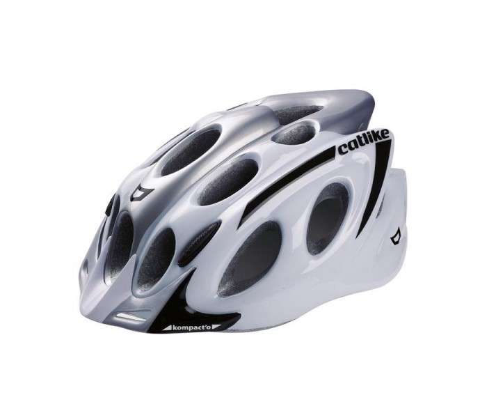 Casco Catlike Kompacto Blanco/Plata