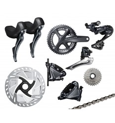 Grupo Shimano Ultegra R8020 Disco Hidráulico 11v 50/34 Pata Corta 11-25