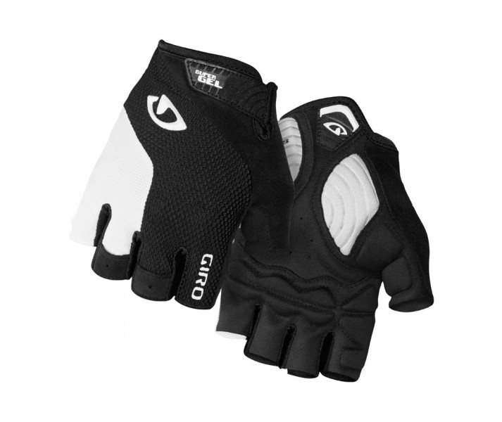 Guantes Giro Strate Dure Supergel White/Black