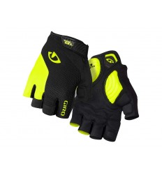 Guantes Giro Strate Dure Supergel Black/Highl