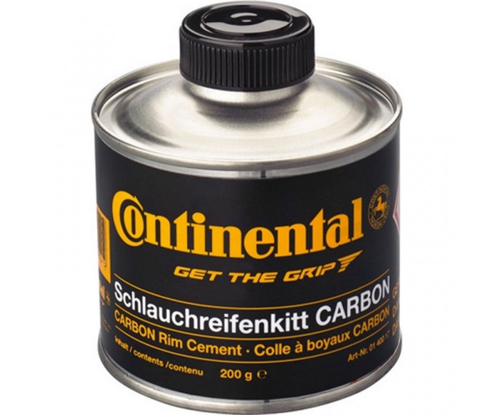 Bote Pegamento Continental Tubular 200gr Carbono