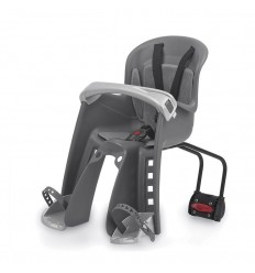 Portabebe Polisport Bilby Junior QST Delantero Al Cuadro Gris Plata