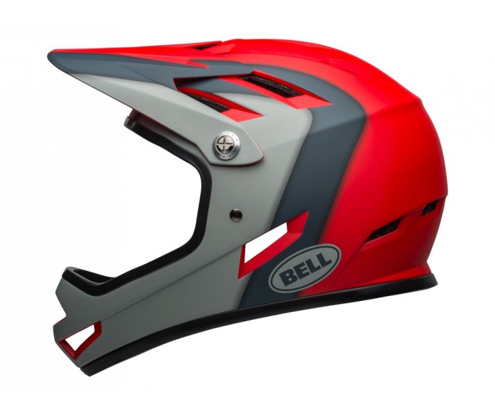 Casco Bell INTEGRALES SANCTION Rojo/Gris