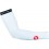 Manguito Castelli UPF 50+ Light Arm Sleeves blanco