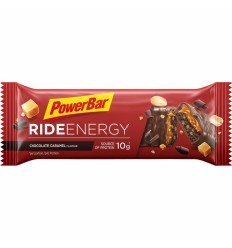 Caja Barritas PowerBar Ride Energy sabor Chocolate y Caramelo 18 ud.