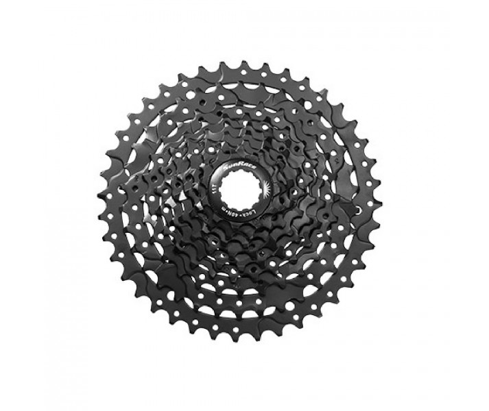 Cassette SunRace CSM980 9 Velocidades 11- 40T Negro