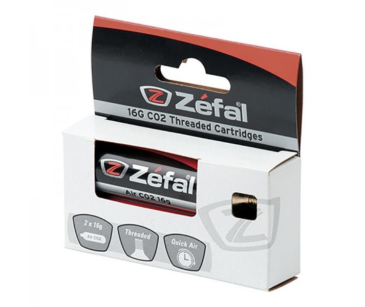 Blister 2 Zéfal CO2 Con Rosca