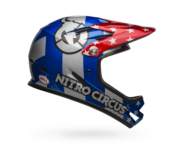 Casco Bell Sanction Azul/Plata/Rojo