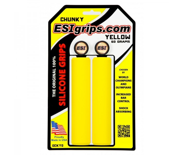 Puños MTB ESIGRIPS Chunky Amarrillo| CHYEL