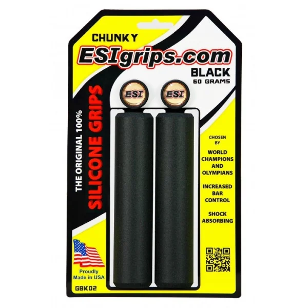 Puños MTB ESIGRIPS Chunky Negro| CHBLK
