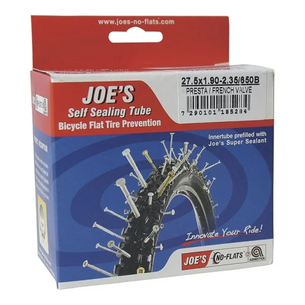 Cámara Antipinchazos Joe'S Con Latex 27.5X2.00-2.50 Válvula Bici
