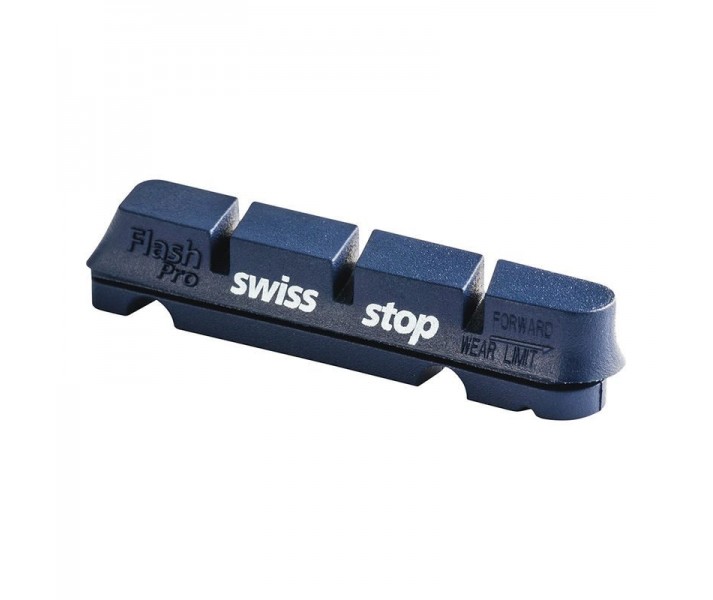 Kit 4 Zapatas Swissstop Flash Azul Aluminio