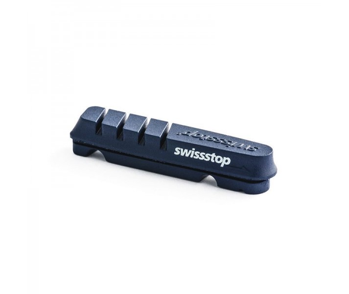 Kit 4 Zapatas Swissstop Flash Evo Azul Aluminio