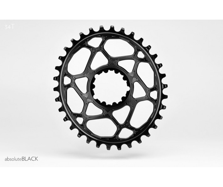 Plato AbsoluteBlack Sram Oval GXP