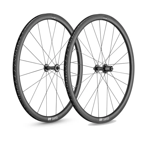 Juego Ruedas DT SWISS PRC 1100 DICUT 35 700C 18 mm Eje delantero 5x100 mm - Tras