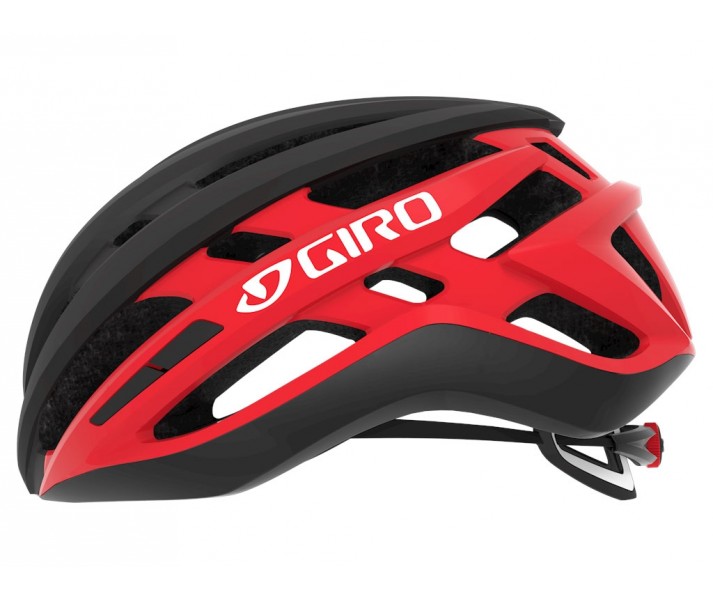 Casco Giro Agilis Mate Negro/Rojo Brillo