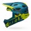 Casco Bell SUPER DH MIPS Azul/Amarillo Flúor