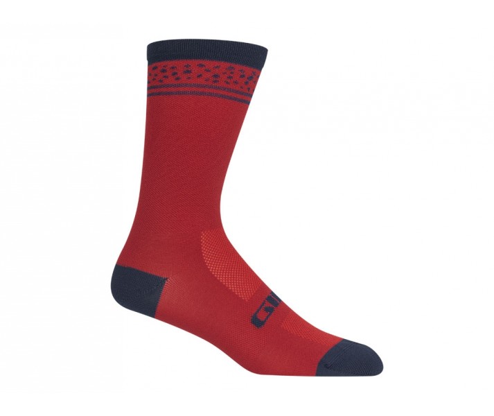 Calcetines Giro Comp Racer High Rise Rojo Oscuro