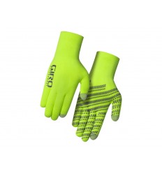 Guantes Giro Xnetic H20 Amarillo Fluor/Negro