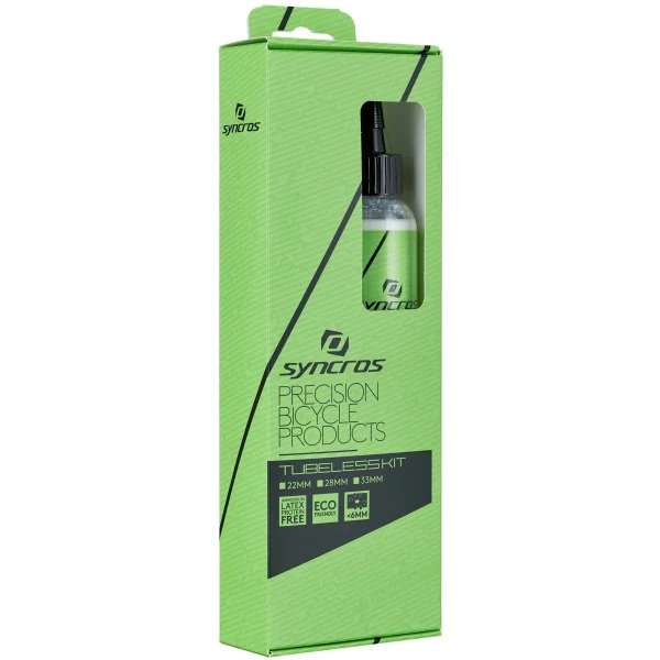 Kit bolsa Tubeless Syncros 22Mm Rim Tape Negro 22