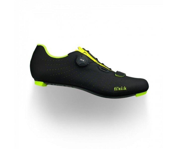 Zapatillas Fizik Tempo R5 Overcurve Negro / Amarillo Fluor