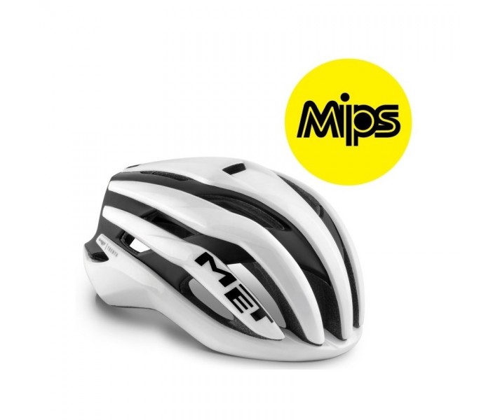 Casco Met Trenta Mips Blanco/Negro