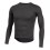 Camiseta Interior Manga Larga Pearl Izumi Merino Negro Phantom