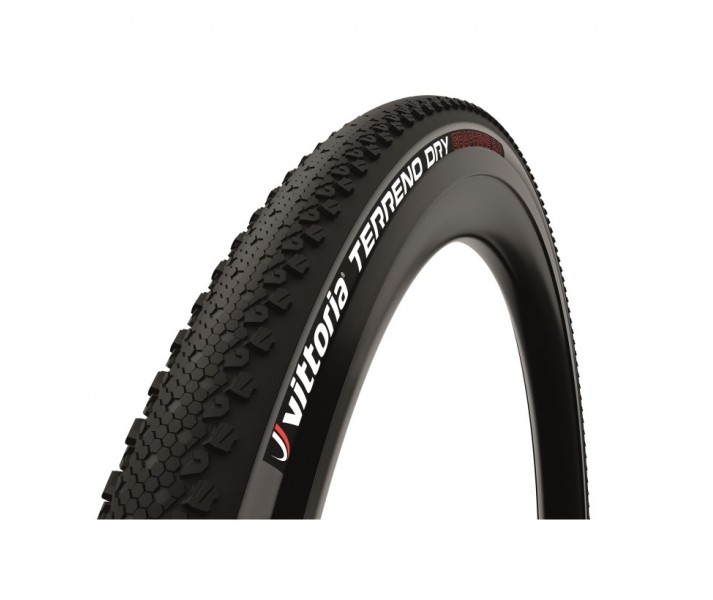 Cubierta Vittoria Terreno Dry Tnt 700X38C Antracita/Negro G2.0