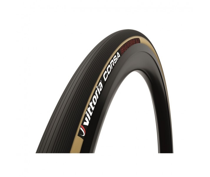 Tubular Vittoria Corsa 25-28' Caramelo/Negro G2.0