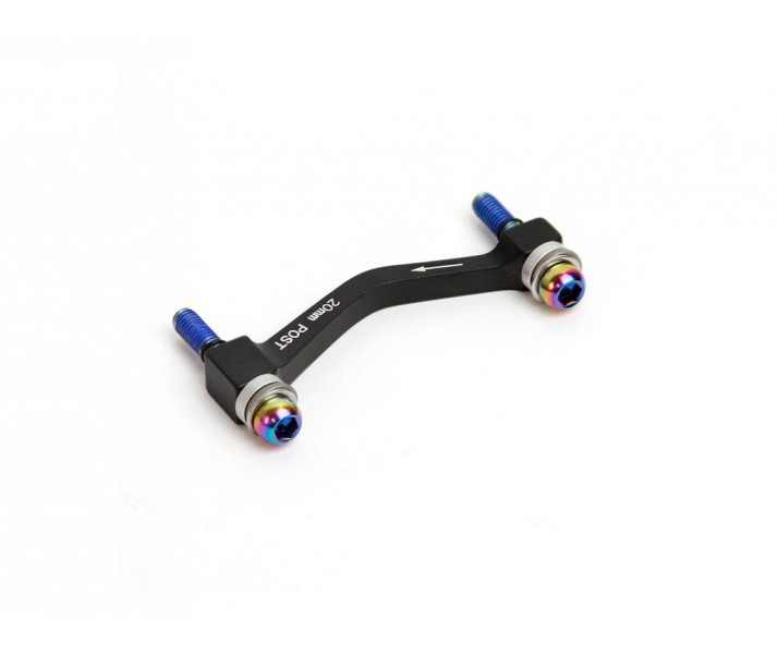 Adaptador Pinza Sram Post Mount Delantero 180/ Trasero 160mm Arcoíris