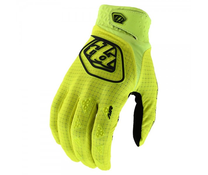 Guantes Troy Lee Air Amarillo Flúor