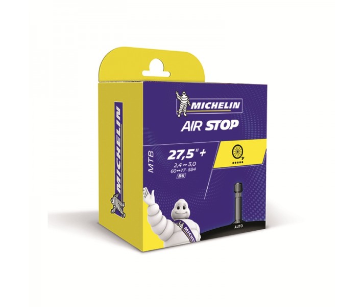 Cámara Michelin AirStop 27.5x2.35-3.10 Schrader 35mm