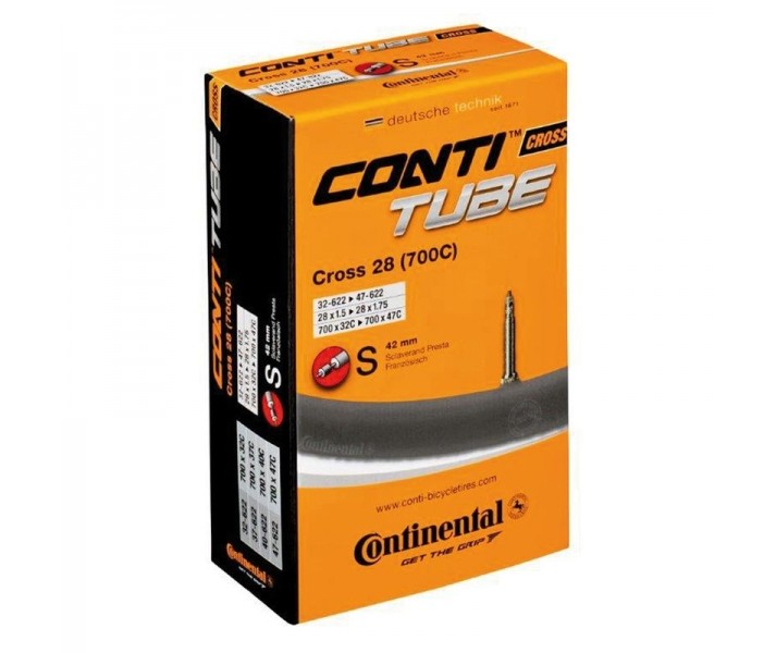 Cámara Continental Cross 28' 700x32/47c Presta 42mm