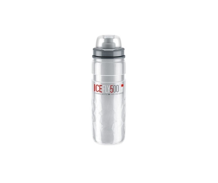 Bidon Elite Ice Fly Gris 500 Ml