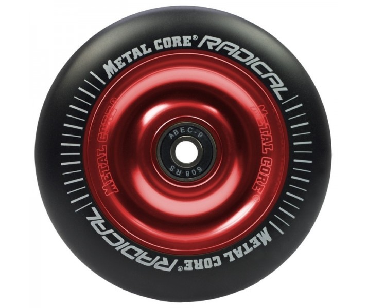 Rueda Metalcore Bestial Wolf 110Mm Black / Red