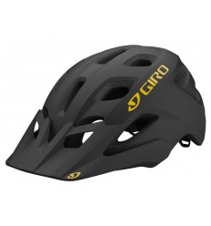 Casco Giro Fixture Negro Mate / Amarillo