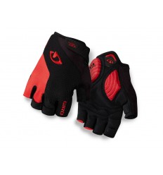 Guantes carretera Giro STRADE DURE SUPERGEL Negro/Rojo