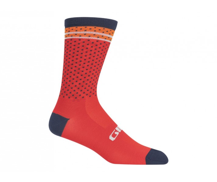 Calcetines Giro COMP RACER HIGH RISE Rojo