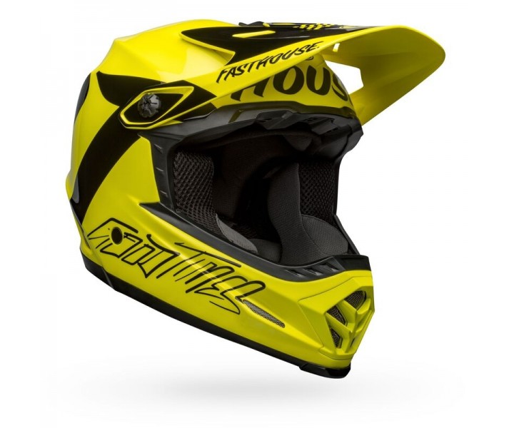 Casco Bell FULL 9 FUSION MIPS FASTHOUSE Amarillo Flúor/Negro