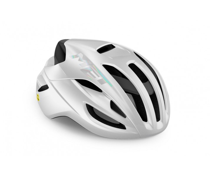 Casco Met Rivale Mips Blanco Brillo