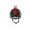 Casco Raskullz Infantil Skull Hawk 5+ Cresta Roja