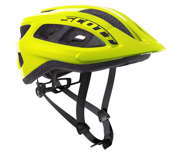 Casco MTB Scott Supra Amarillo Fluorescente