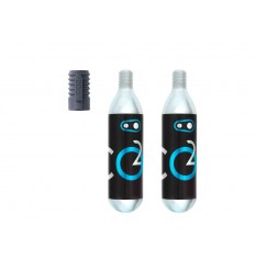 CARTUCHOS CRANK BROTHERS DE CO2 20GR (2UDS) + HINCHADOR