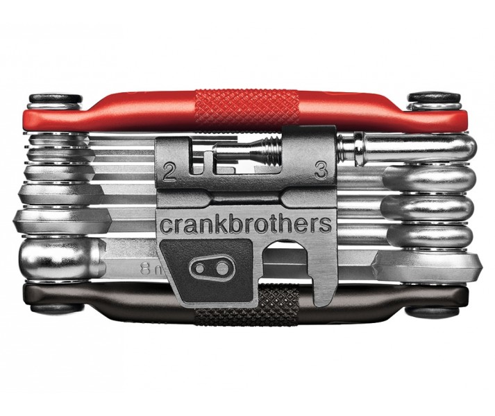 Multiherramienta CrankBrothers 17 Negro/Rojo