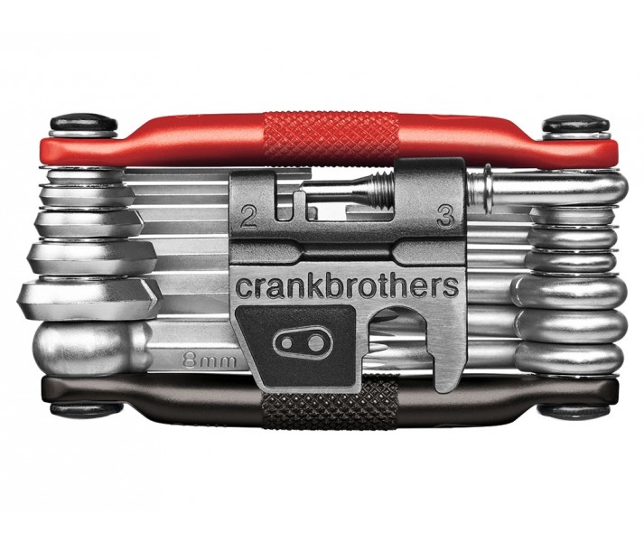 Multiherramienta CrankBrothers 19 Negro/Rojo