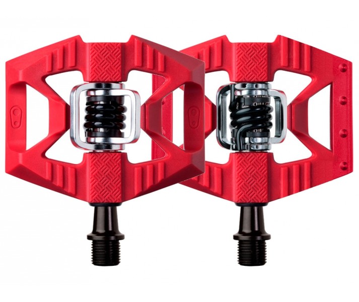 Pedales CrankBrothers Double Shot 1 Rojo/Negro