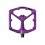 Pedales CrankBrothers STAMP 7 Largo Morado (incluye Pins Extra)