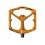 Pedales CrankBrothers STAMP 7 Largo Naranja (incluye Pins Extra)